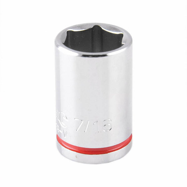 Kincrome 7/16" 1/4" Square Drive Socket