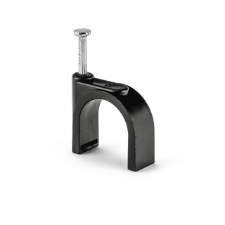Holman 19mm Saddle Clip With Nail - 10 Pack