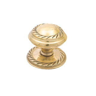 Prestige 32mm Brass Georgian Knob - 32mm