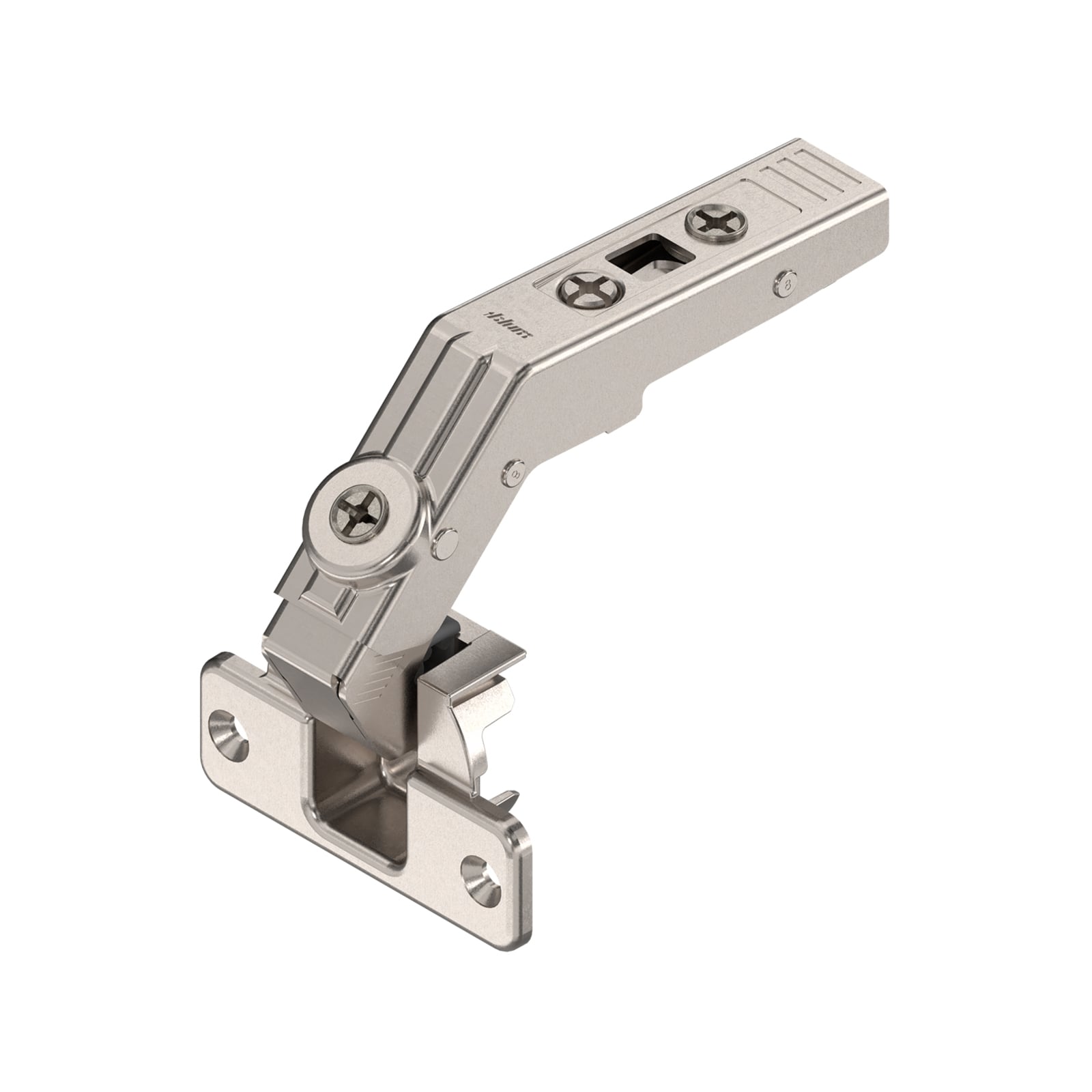 Blum 60° Nickel Plated Bi Fold Hinge - 2 Pack - Image 1 of 2