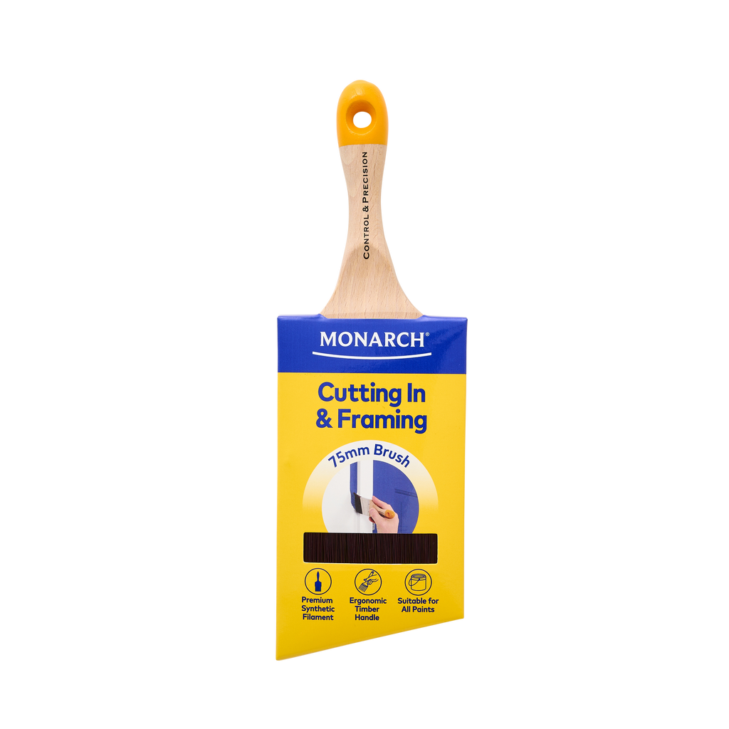 Monarch 50mm Cutting In And Framing Synthetic Paint Brush - 50mm - Image 1 of 4