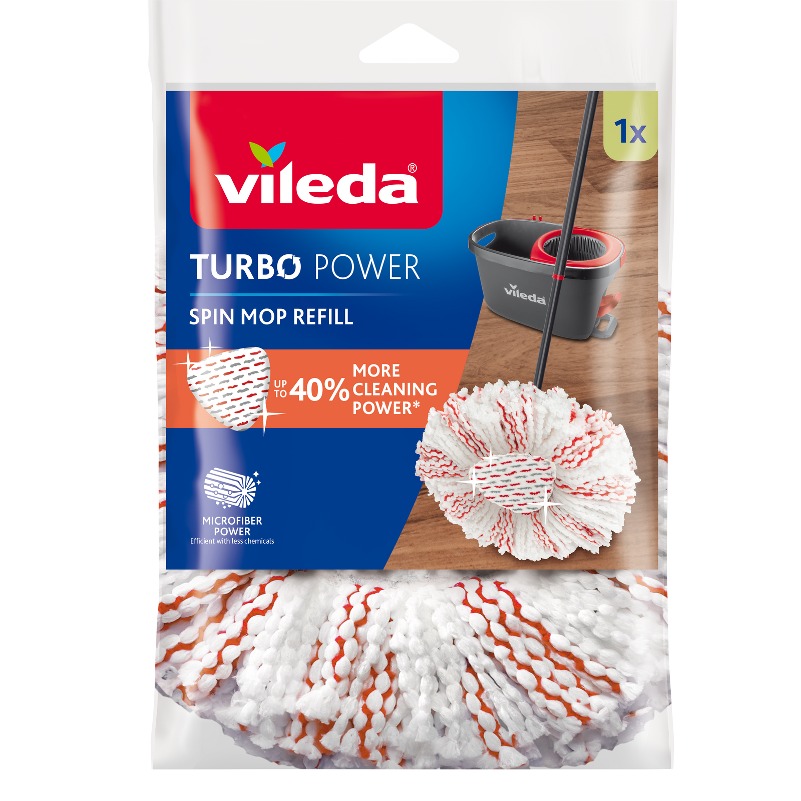 Vileda Easy Wring And Clean Power Refill - Image 1 of 10