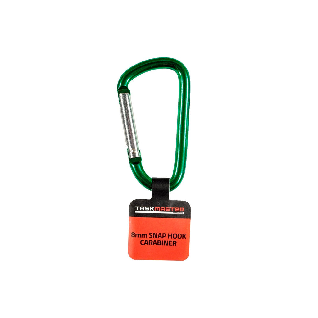 Taskmaster 8mm D-Shape Aluminium Carabiner - Image 1 of 2