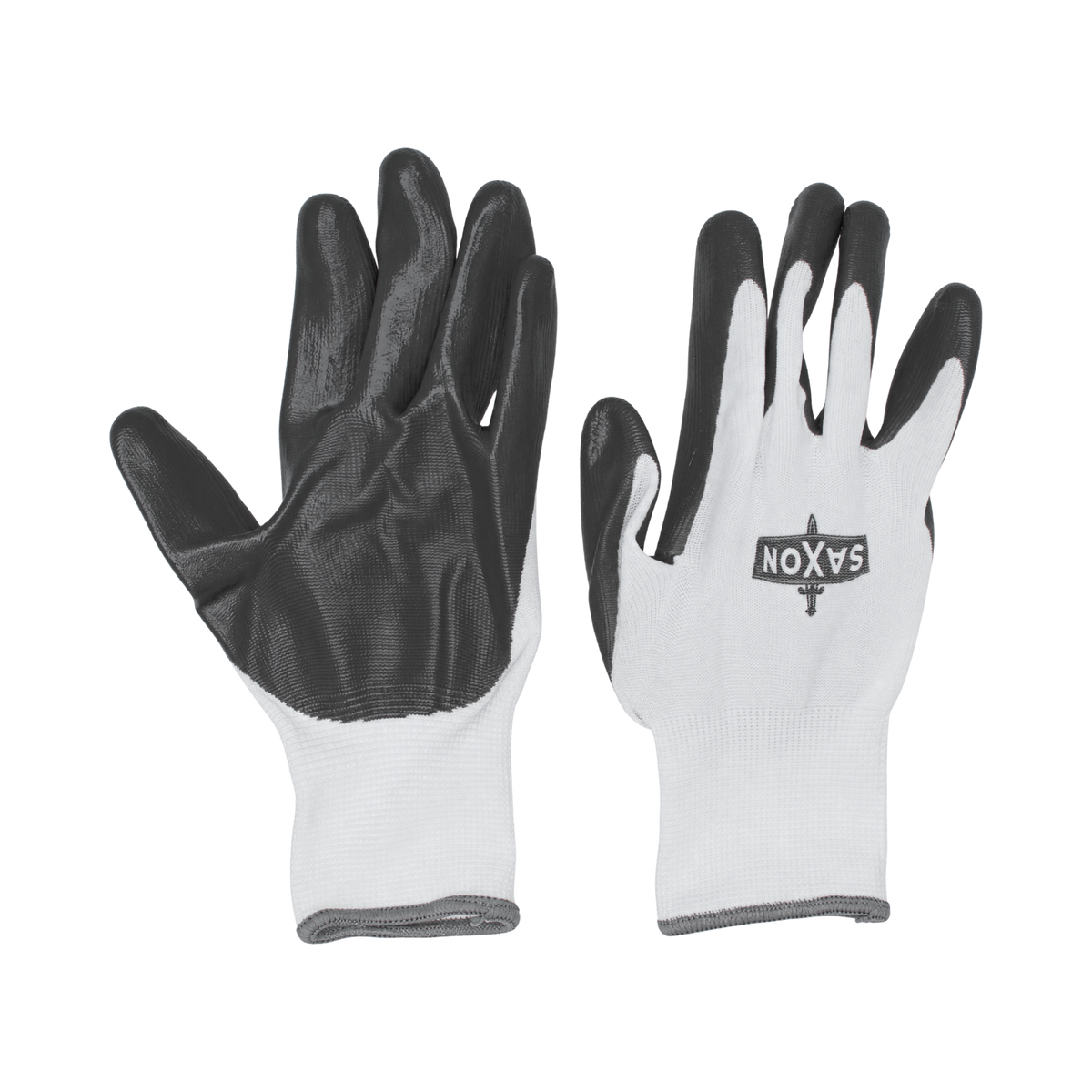 Saxon Large Nitrile Dipped Garden Gloves - 6 Pack - Image 6 of 6