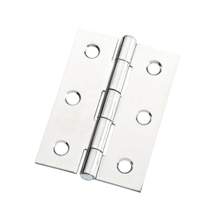 Lane 70 x 50 x 1.6mm Polished Chrome Fixed Pin DURAsmooth™ Butt Hinge
