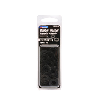 Zenith 5/16" And M8 Rubber Washer - 40 Pack