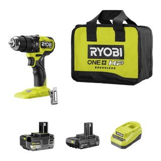 Ryobi 18V ONE+ HP Compact Hammer Drill Kit R18CPD2422B