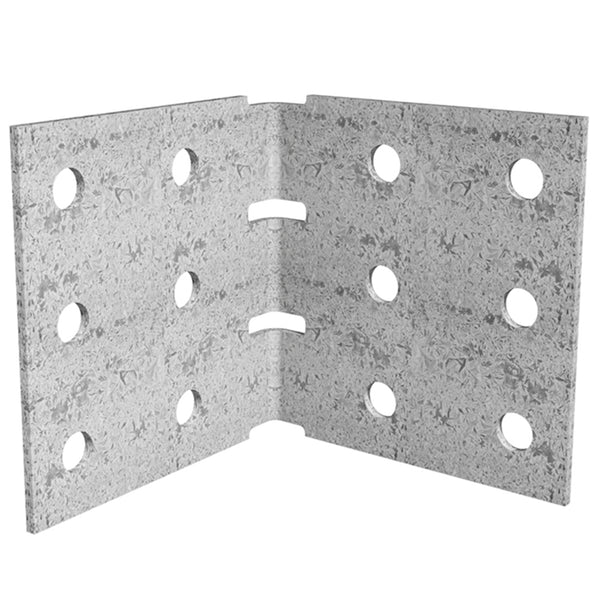 Dunnings 100 x 100 x 105mm M10 Galvanised Angle Bracket