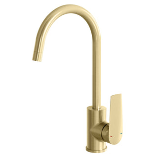 Phoenix    Brushed Gold Bailey Sink Mixer