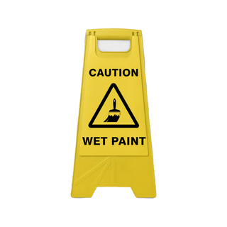 Brutus Caution Wet Paint A-Frame Signage