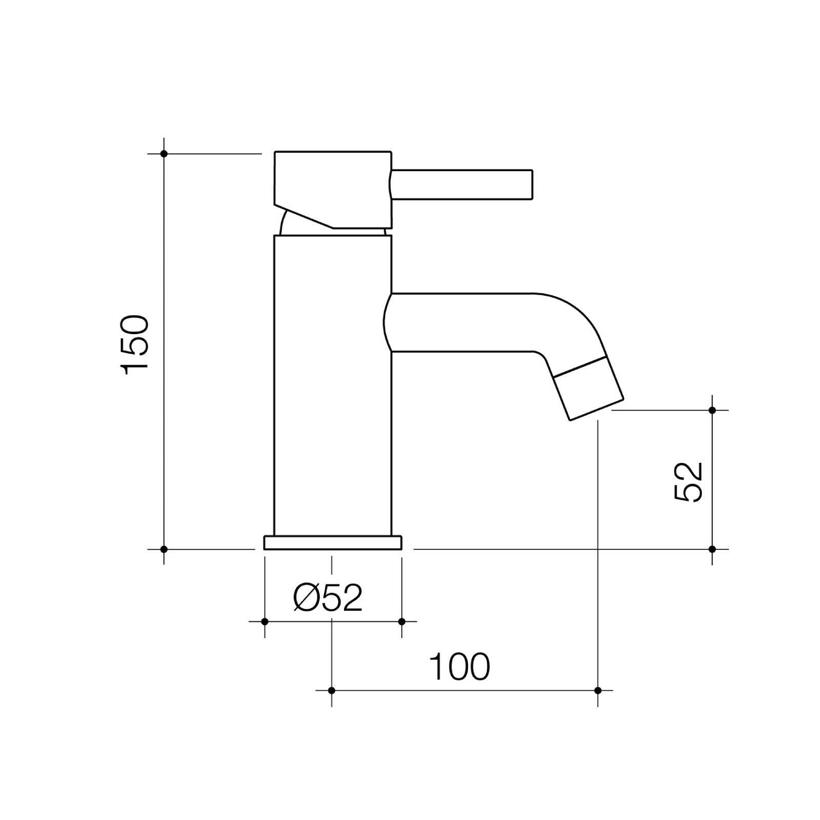 Flexispray Splash Chrome Basin Mixer - Chrome - Image 2 of 4