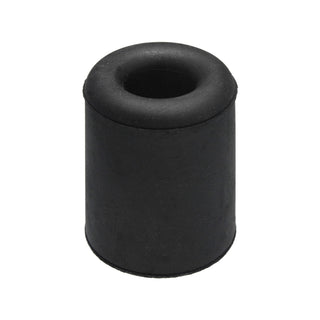 Adoored 30mm Black Round Rubber Door Stop - 30mm