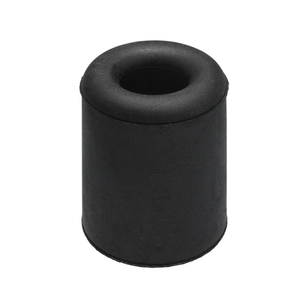 Adoored 30mm Black Round Rubber Door Stop - 30mm