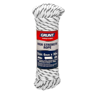 GRUNT 6mm x 30m High Strength Rope