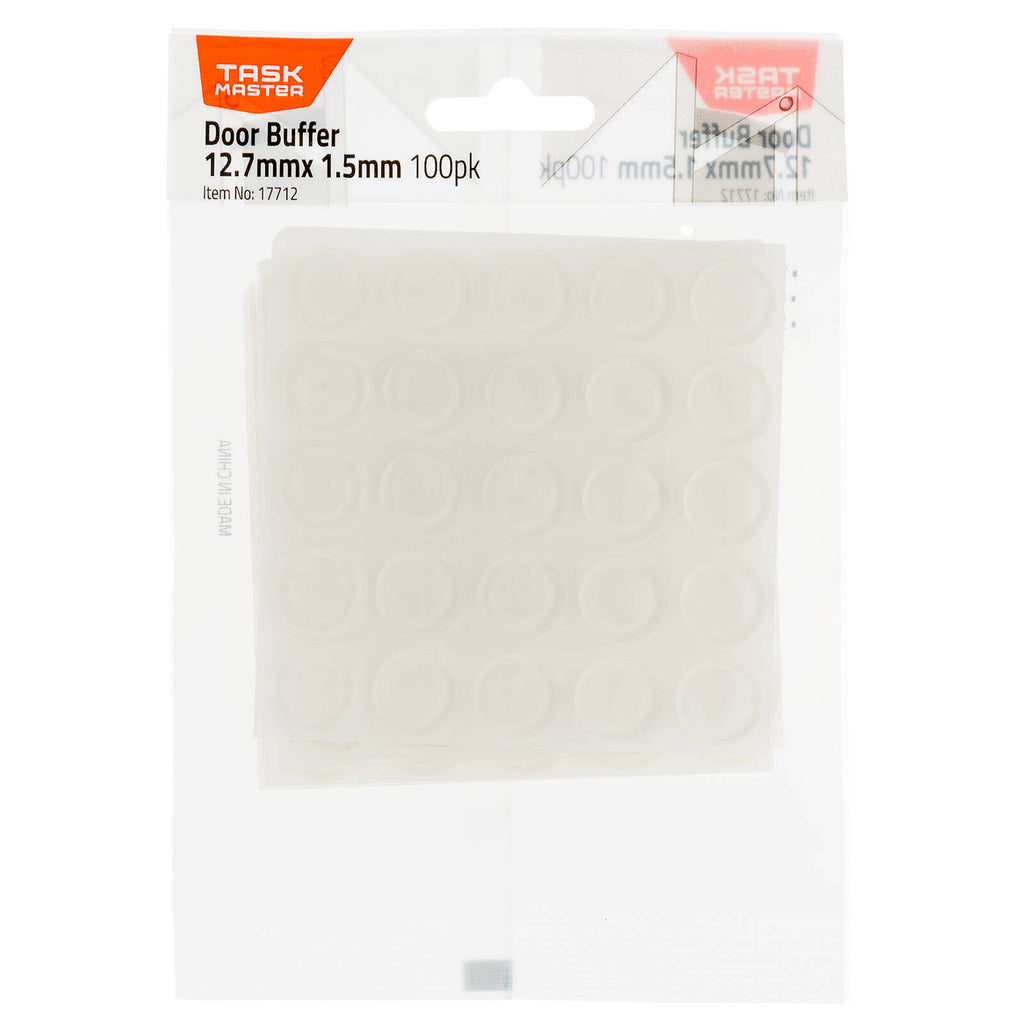 Taskmaster 12.7 x 1.5mm Door Buffer - 100 Pack - Image 1 of 6