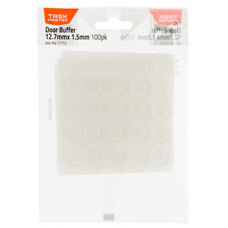 Taskmaster 12.7 x 1.5mm Door Buffer - 100 Pack