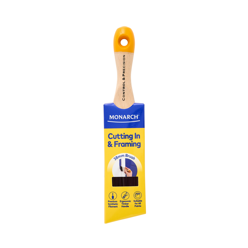 Monarch 25mm Cutting In And Framing Synthetic Paint Brush - 25mm - Image 1 of 3