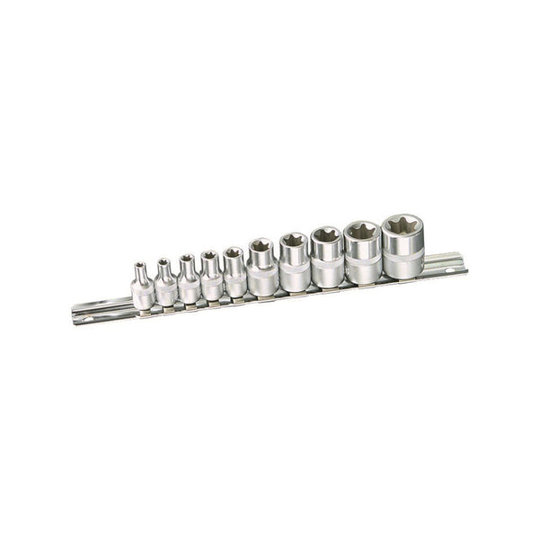 Kincrome 10 Piece 1/4" and 3/8" Drive E-TORX Socket Set