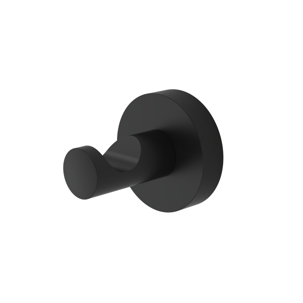 Caroma Matte Black Cosmo Robe Hook - Image 1 of 2