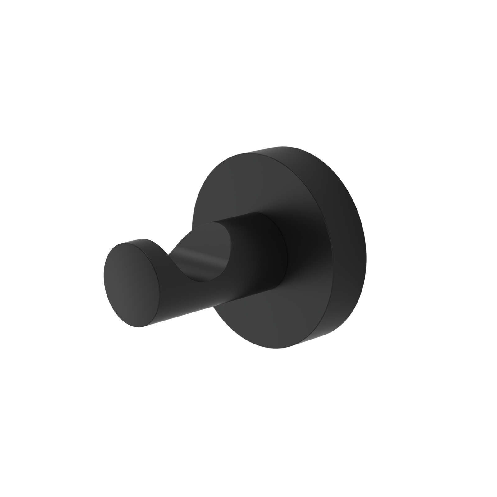 Caroma Matte Black Cosmo Robe Hook - Image 1 of 2