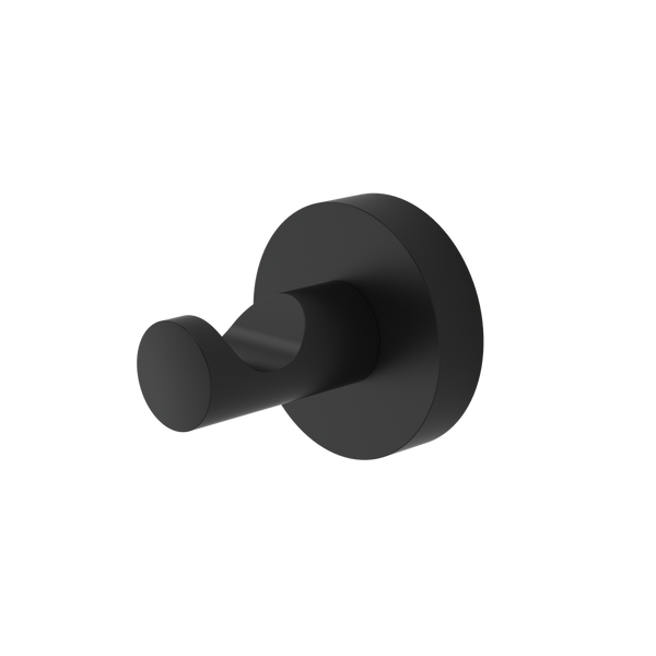 Caroma Matte Black Cosmo Robe Hook