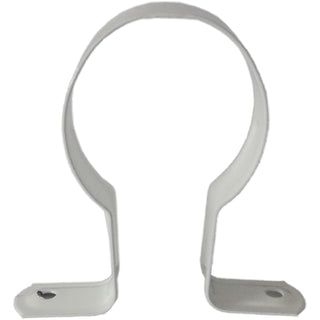 Kinetic 50mm White Saddle Stand Off Clips - 5 Pack