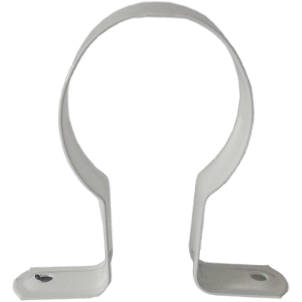 Kinetic 50mm White Saddle Stand Off Clips - 5 Pack