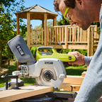 Ryobi 18V ONE+ 216mm Sliding Mitre Saw - Tool Only - Image 5 of 8