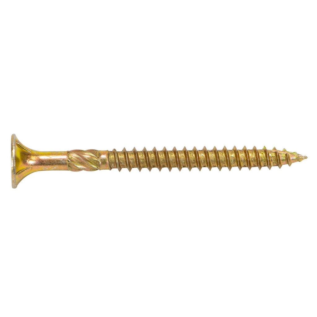 Titan 14g x 75mm Zinc Gold Timber Bugle Batten Screw - 100 Pack - Image 4 of 7
