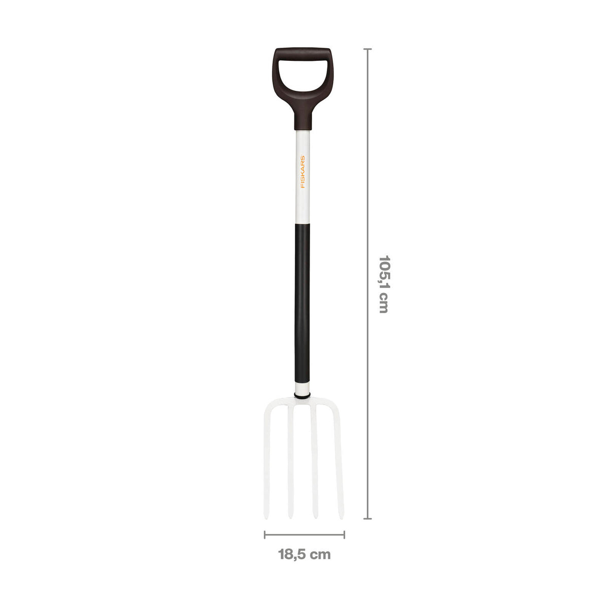 Fiskars White Digging Fork - Image 4 of 7