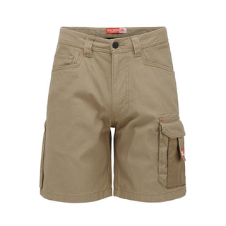 Hard Yakka Mens Khaki Legends Cargo Short - Size 92R