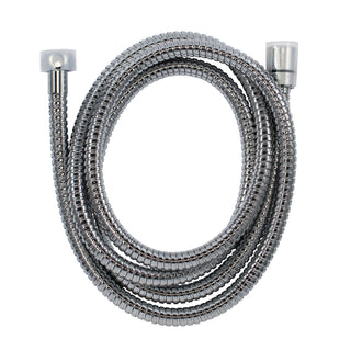 FIX-A-SHOWER 2m Chrome Plated Stainless Steel Shower Hose