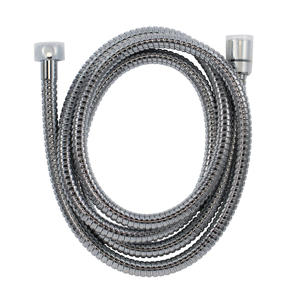 FIX-A-SHOWER 2m Chrome Plated Stainless Steel Shower Hose