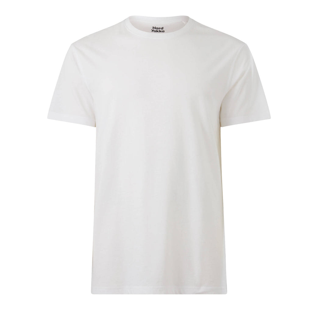 Hard Yakka White / Charcoal 2 Pack Core Tee Bundle - Size L - Image 6 of 11