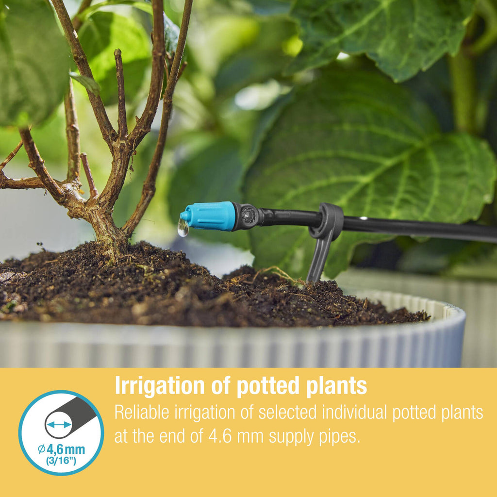 GARDENA 0-15L/h Micro Irrigation Adjustable Endline Drip Head - 10 Pack - Image 4 of 9