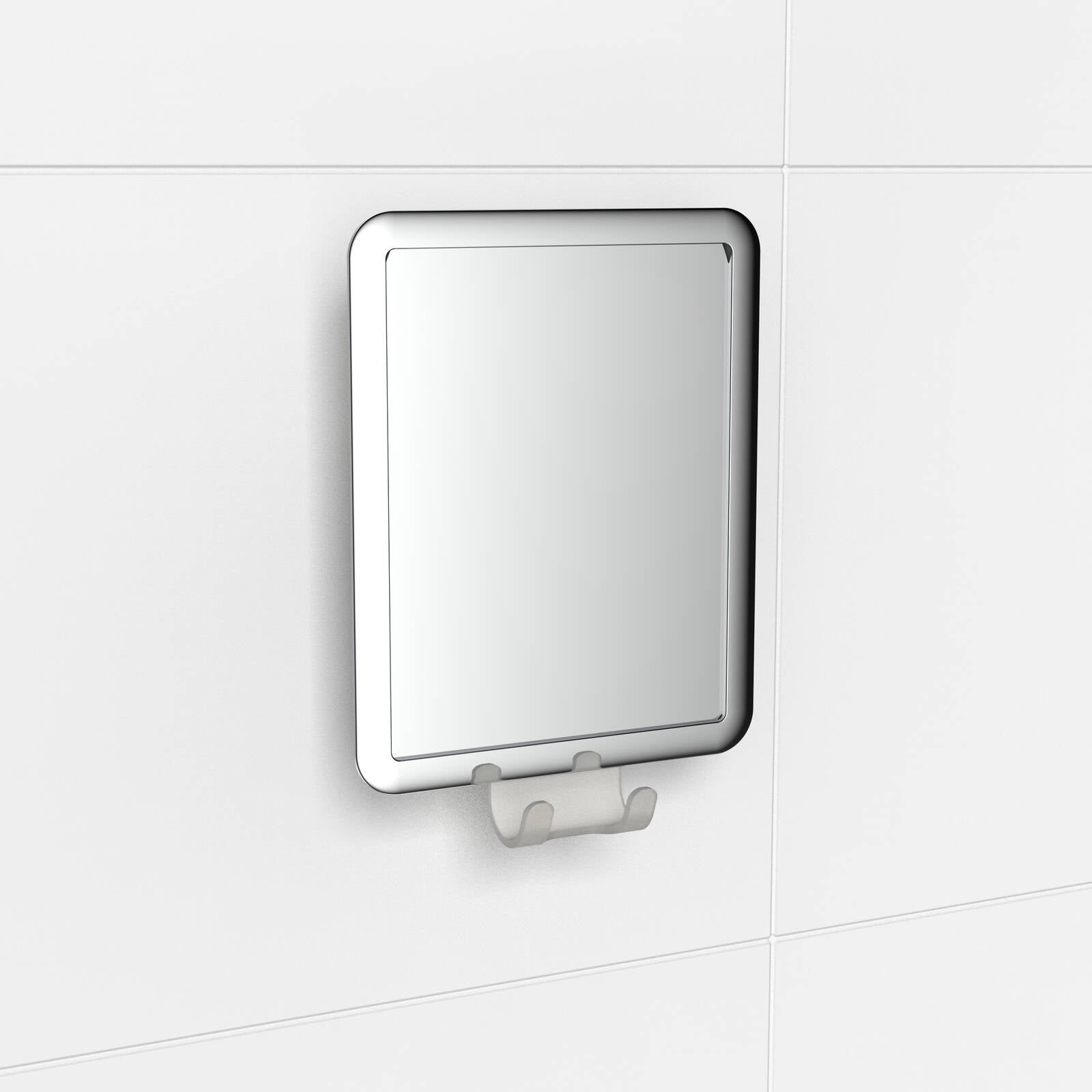 Fusion-Loc Chrome Style Suction Fog Free Mirror - Image 2 of 3