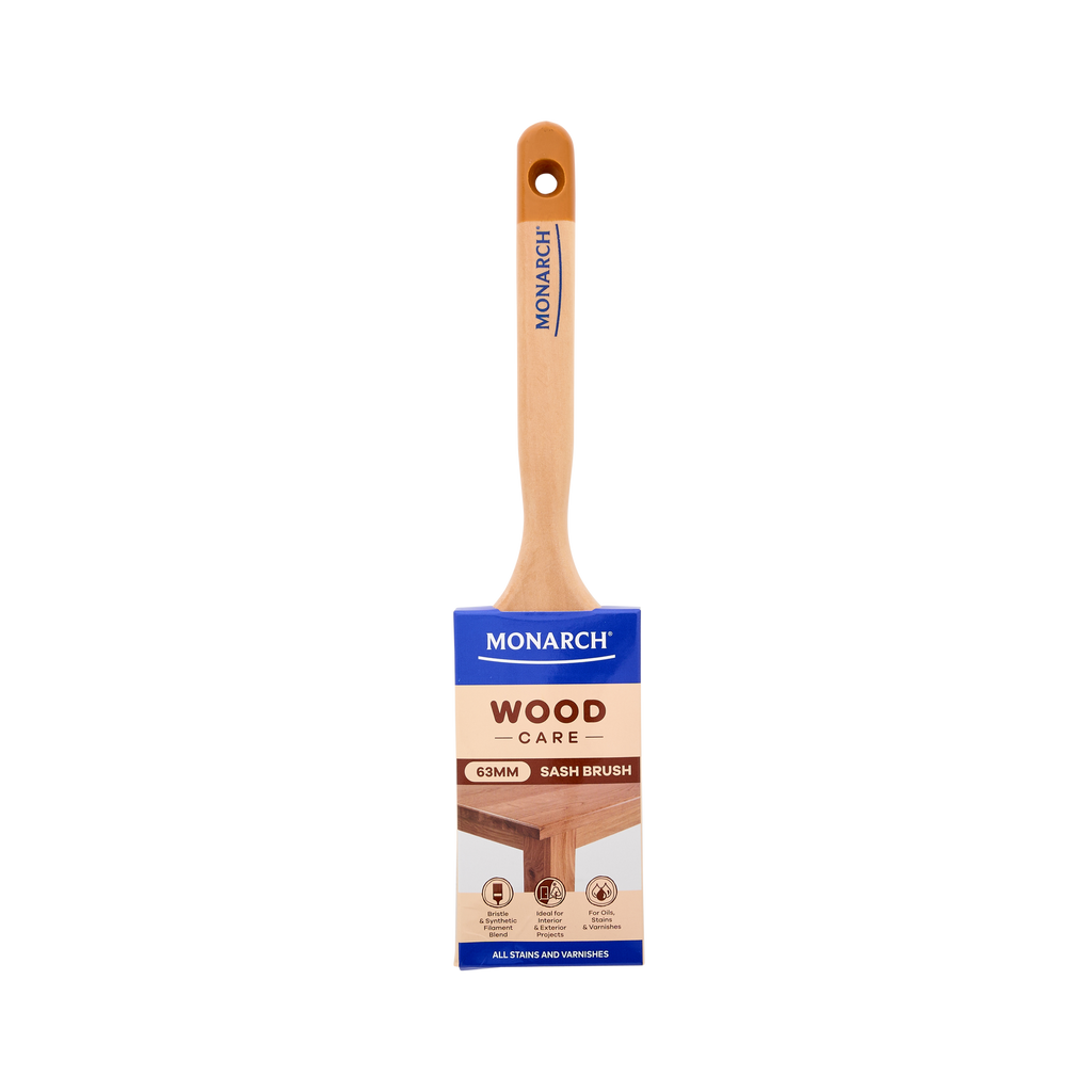 Monarch 25mm Woodcare Sash Paint Brush - 25mm - Image 1 of 5