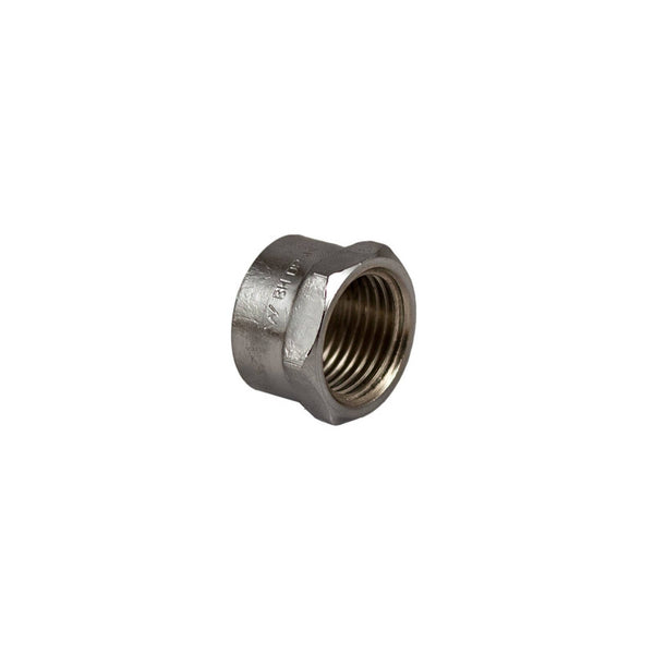 Brasshards 20mm Chrome Plated Brass Hex Cap LF