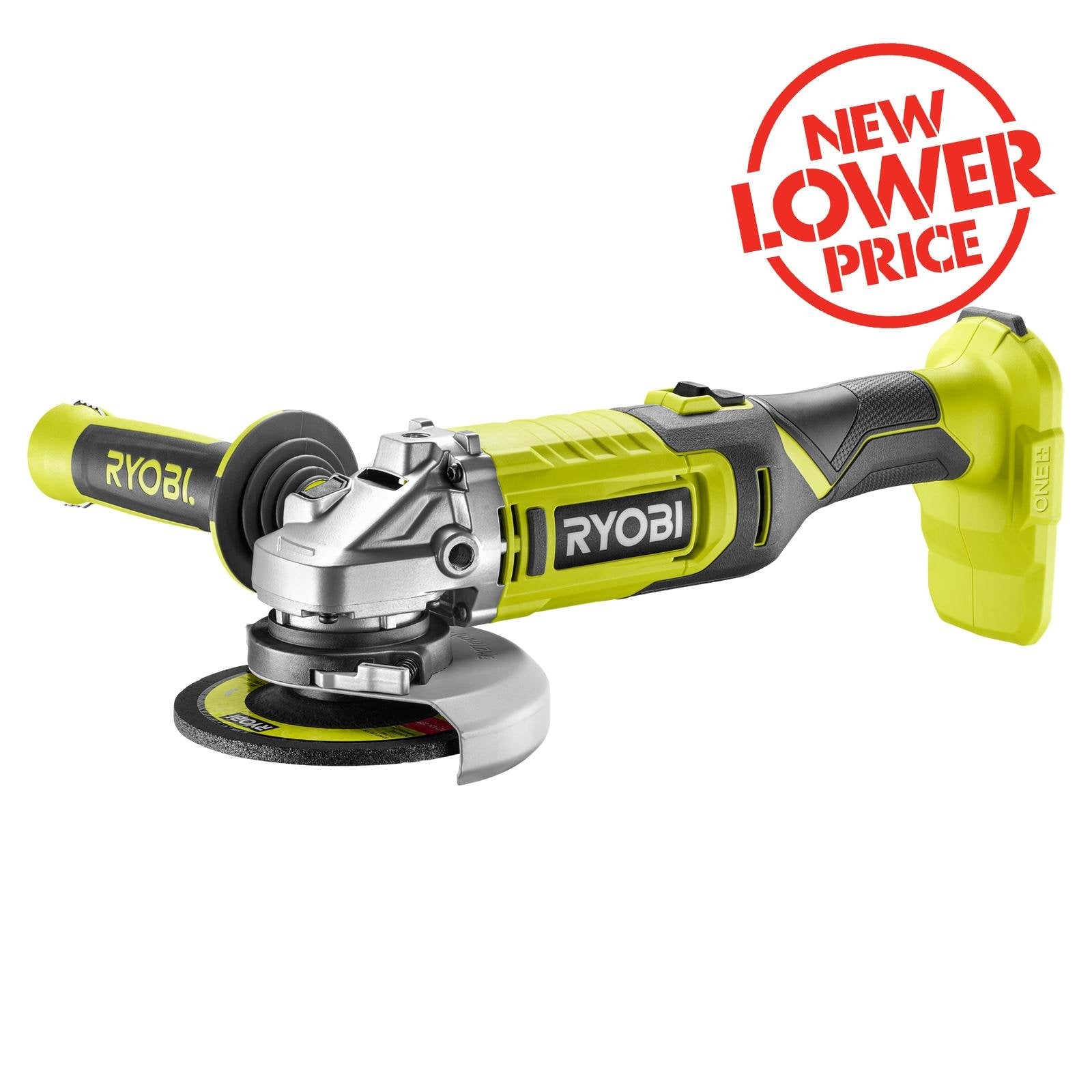 Ryobi 18V ONE+ 125mm Angle Grinder R18AG1 - Tool Only - Image 1 of 9