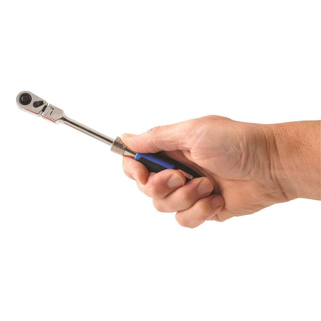 Kincrome 295 - 435mm 1/2" Square Drive Telescopic Flex Head Ratchet - Image 5 of 10