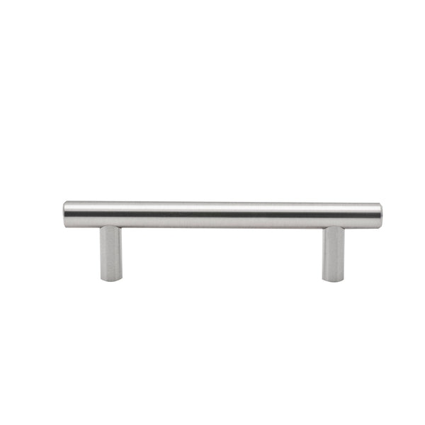 Ikonic Brushed Nickel T Handle - 10 Pack - 96mm