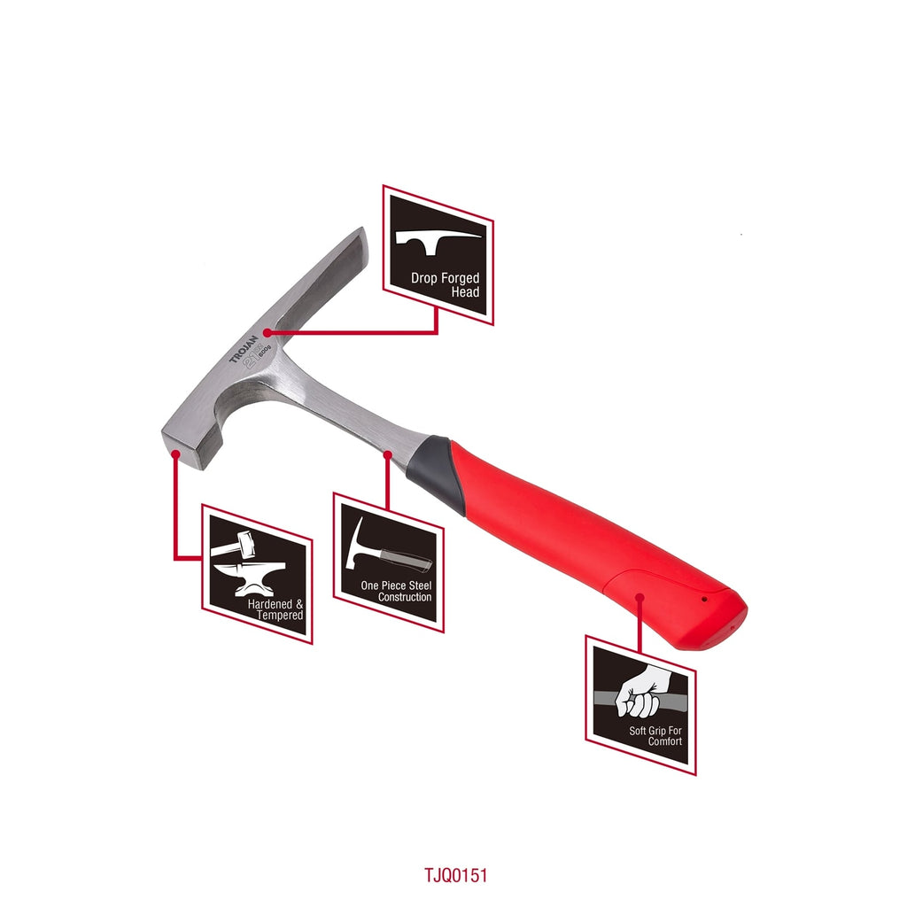 Trojan 600g Steel Brick Hammer - Image 5 of 5