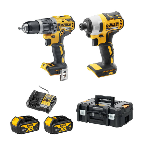 DeWALT 18V XR 2 Piece Combo 4.0Ah Kit DCZ207M2T-XE