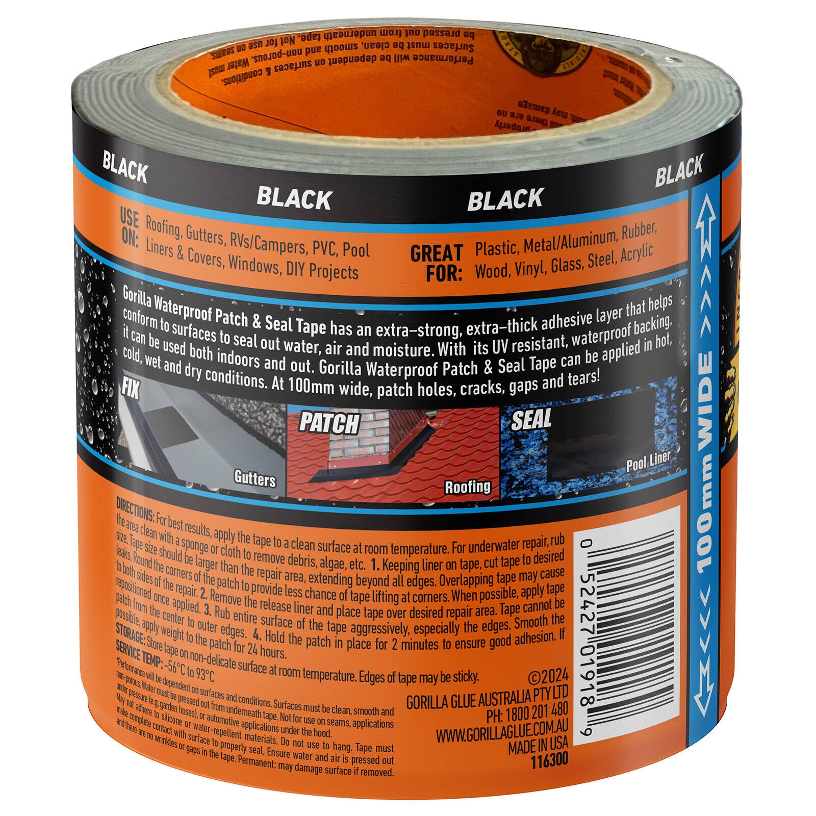 Gorilla 3m White Waterproof Patch And Seal Tape - White - Image 11 of 13
