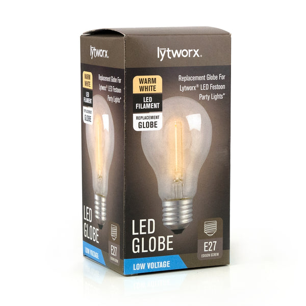 Lytworx Warm White Replacement Festoon LED Globe
