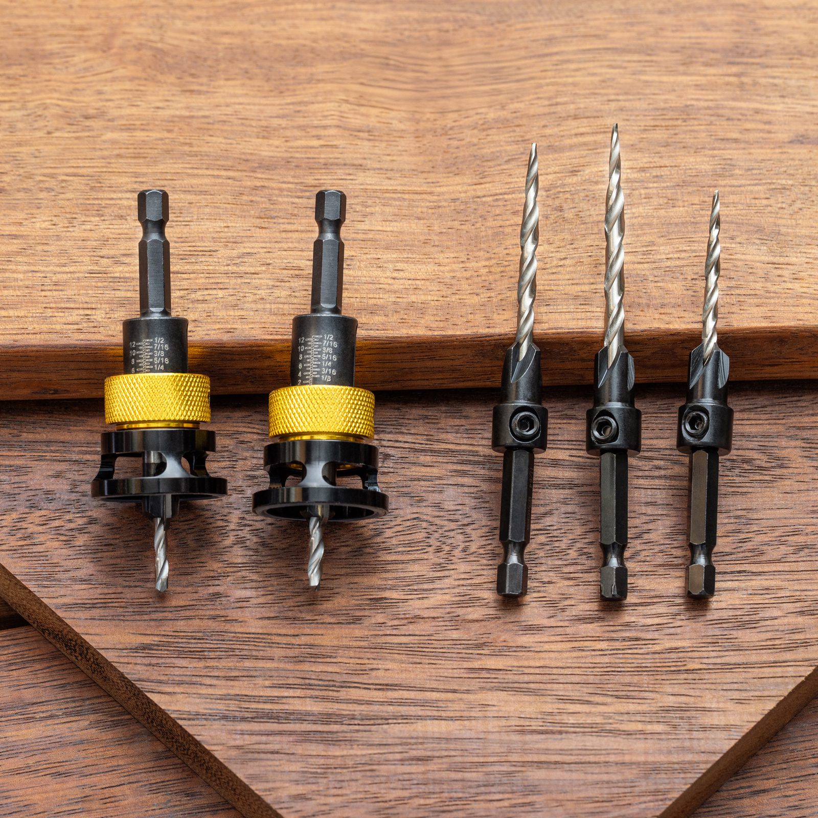 Kango 12G Adjustable Countersink Drill Bit Set - Image 6 of 7
