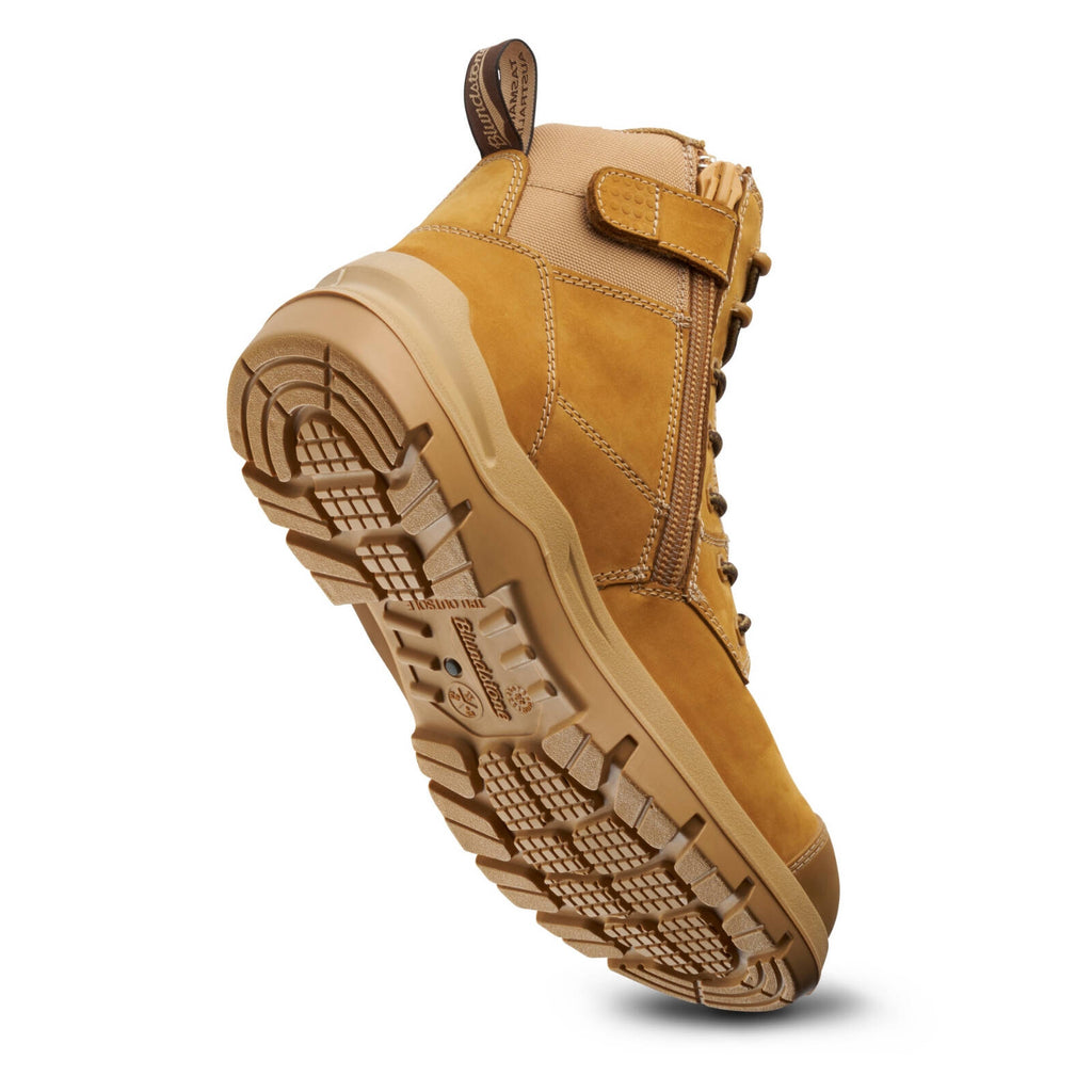 Blundstone Unisex Wheat #7560 DuraFit Zip-Side Safety - UK Size 12 - Image 5 of 10
