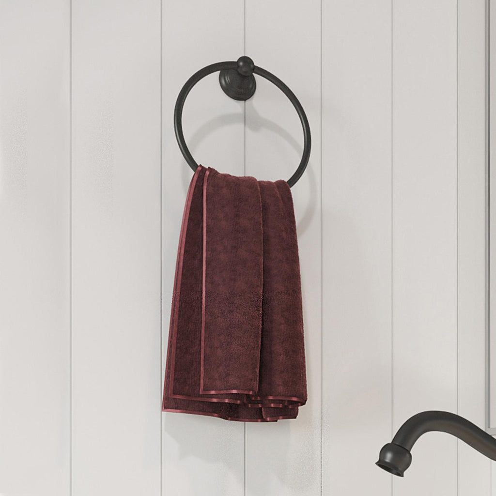 Mondella Matte Black Maestro Towel Ring - Image 2 of 2