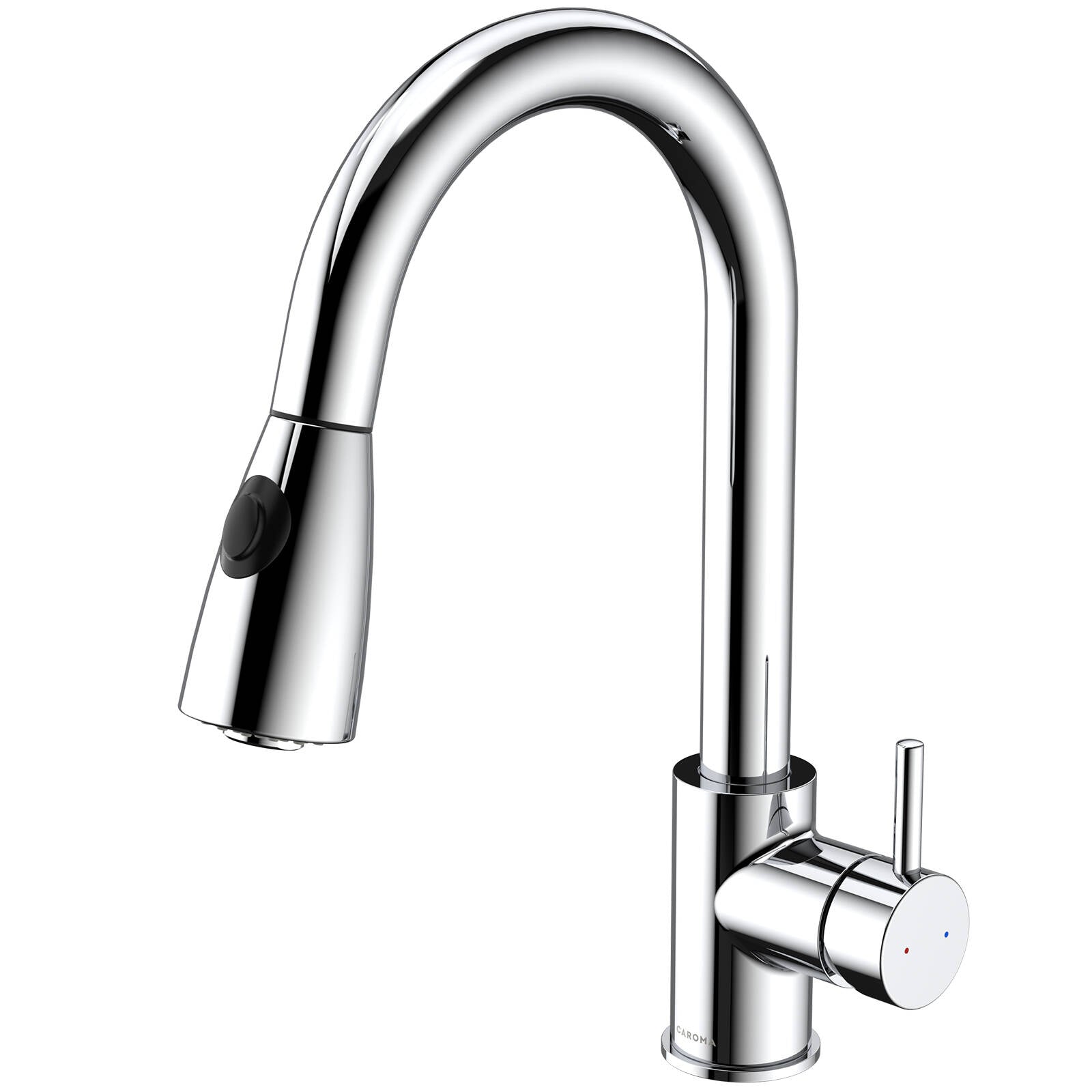 Caroma Chrome Husk Retractable Dual Spray Sink Mixer - Image 1 of 3