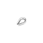 6mm Galvanised Rope or Cable Thimble - Image 2 of 2